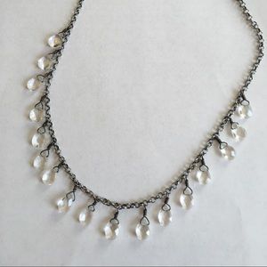 Silpada .925 Sterling Silver and crystal necklace